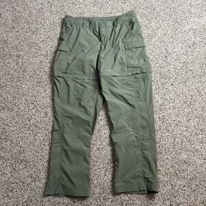 The North Face Women's Paramount Convertible Pant Size 10 Short Petite Green